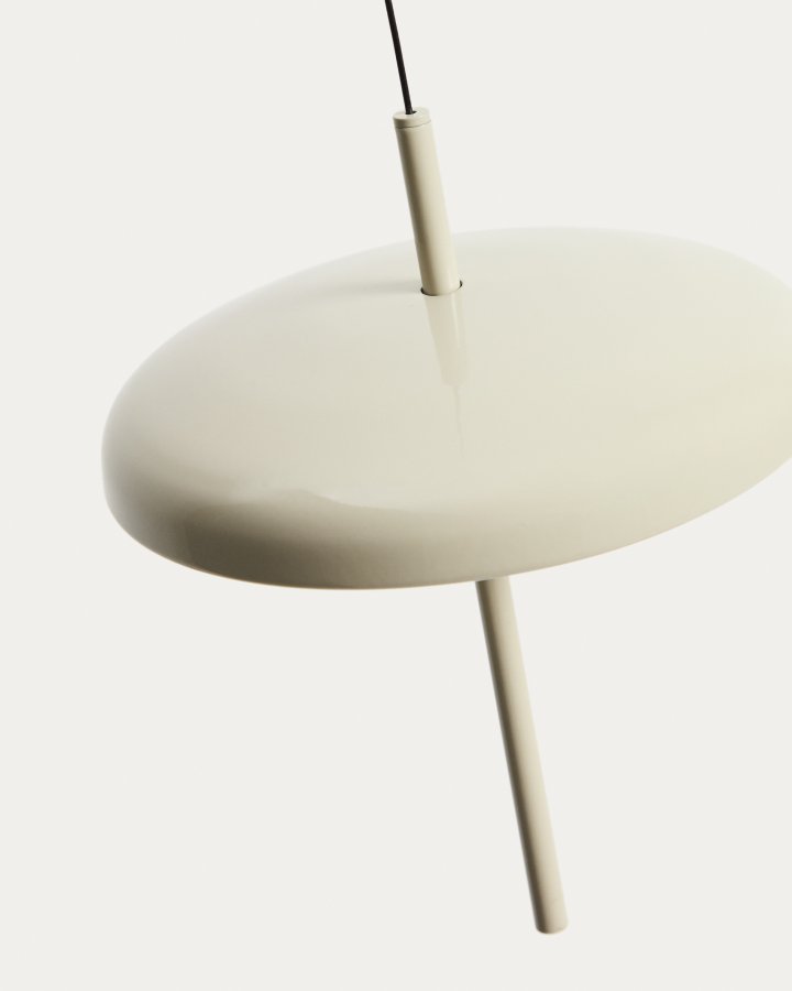 KAVE HOME Porte b�rbar loftlampe, genopladelig - lysegr� aluminium (�16)