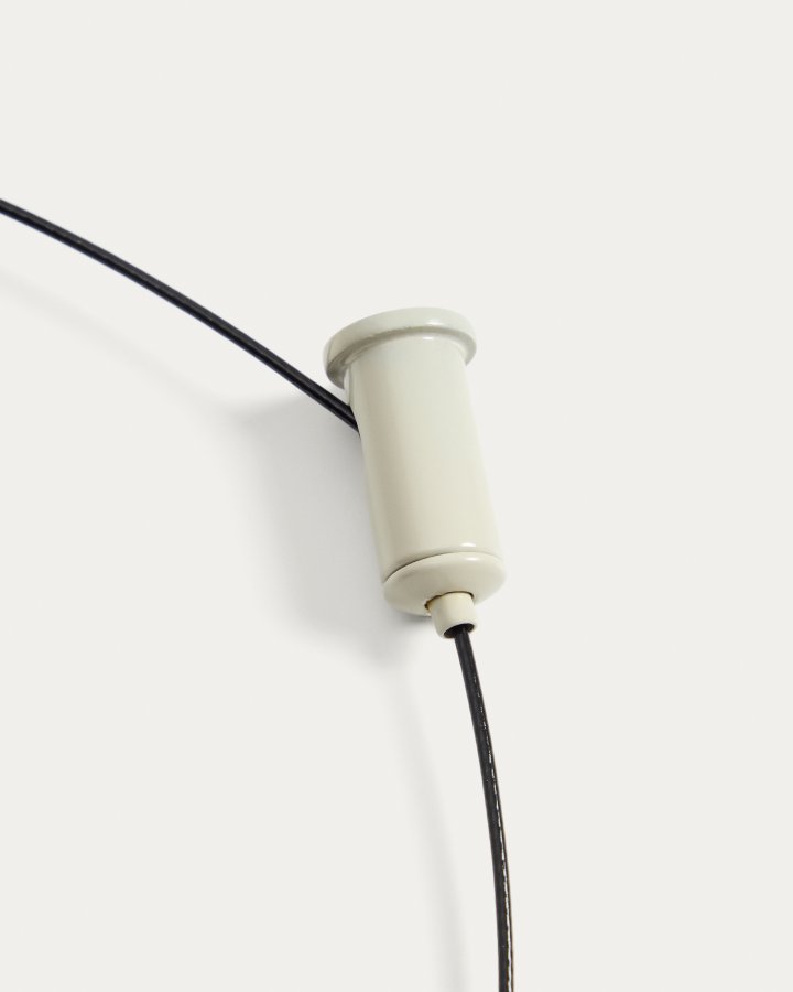 KAVE HOME Porte b�rbar loftlampe, genopladelig - lysegr� aluminium (�16)