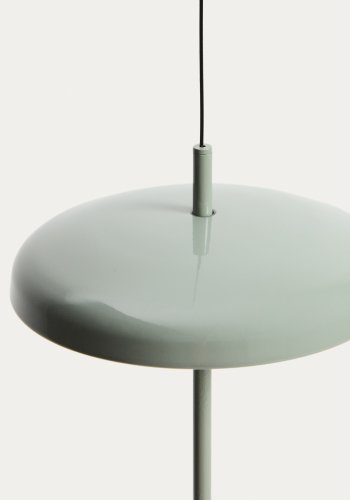 KAVE HOME Porte b�rbar loftlampe, genopladelig - lysegr�n aluminium (�16)