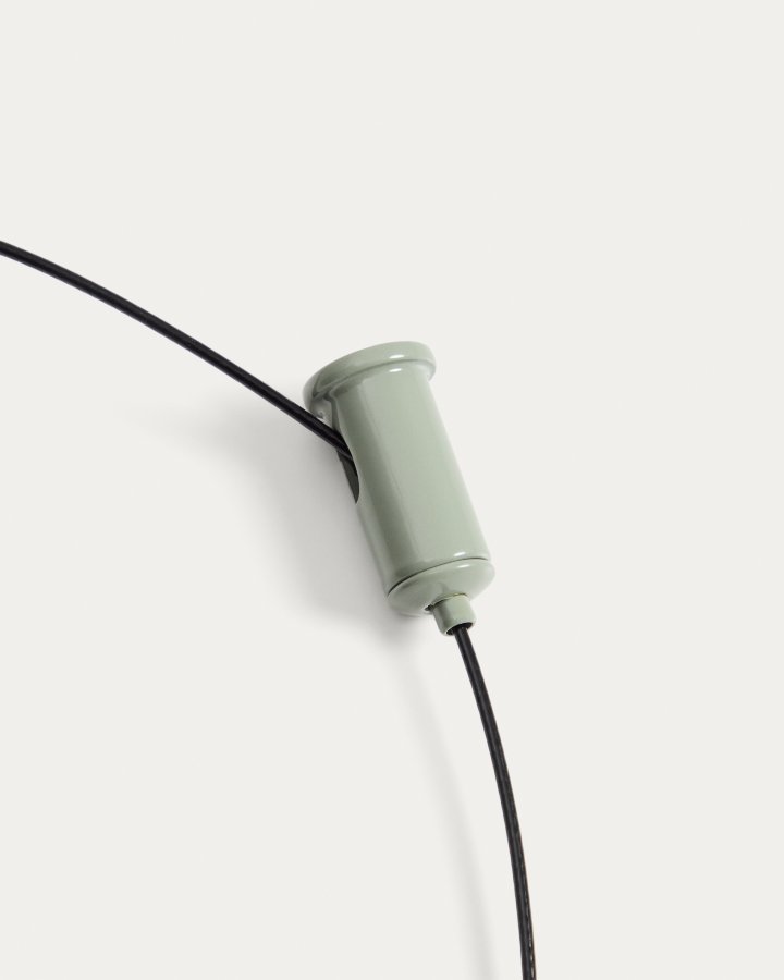 KAVE HOME Porte b�rbar loftlampe, genopladelig - lysegr�n aluminium (�16)