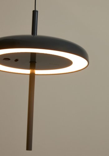 KAVE HOME Porte b�rbar loftlampe, genopladelig - bl� aluminium (�16)