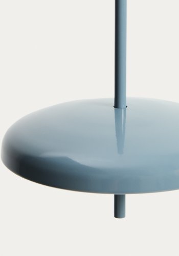 KAVE HOME Porte b�rbar loftlampe, genopladelig - bl� aluminium (�16)