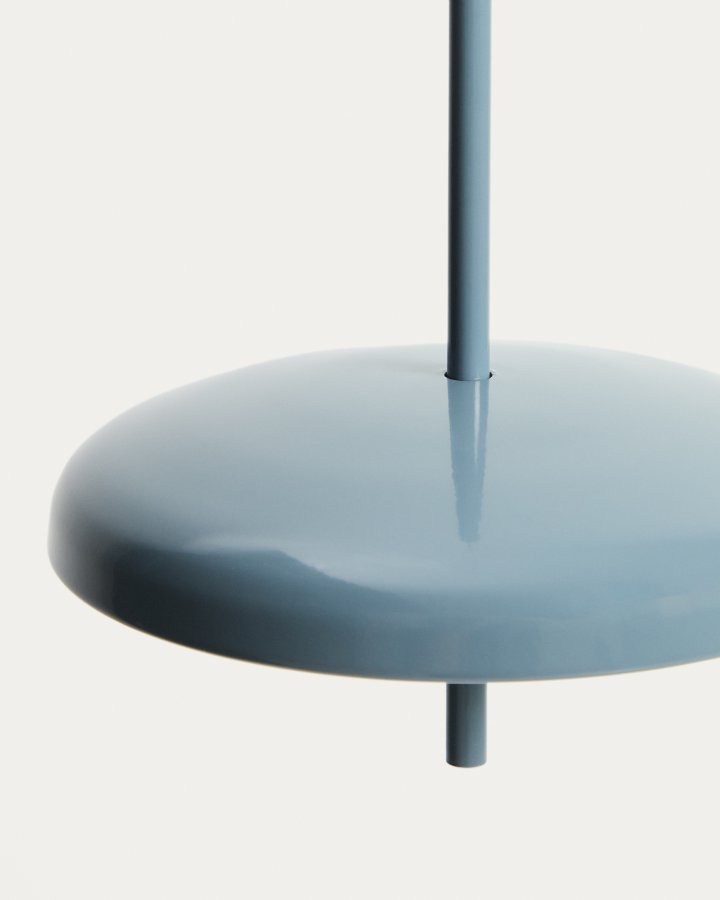 KAVE HOME Porte b�rbar loftlampe, genopladelig - bl� aluminium (�16)