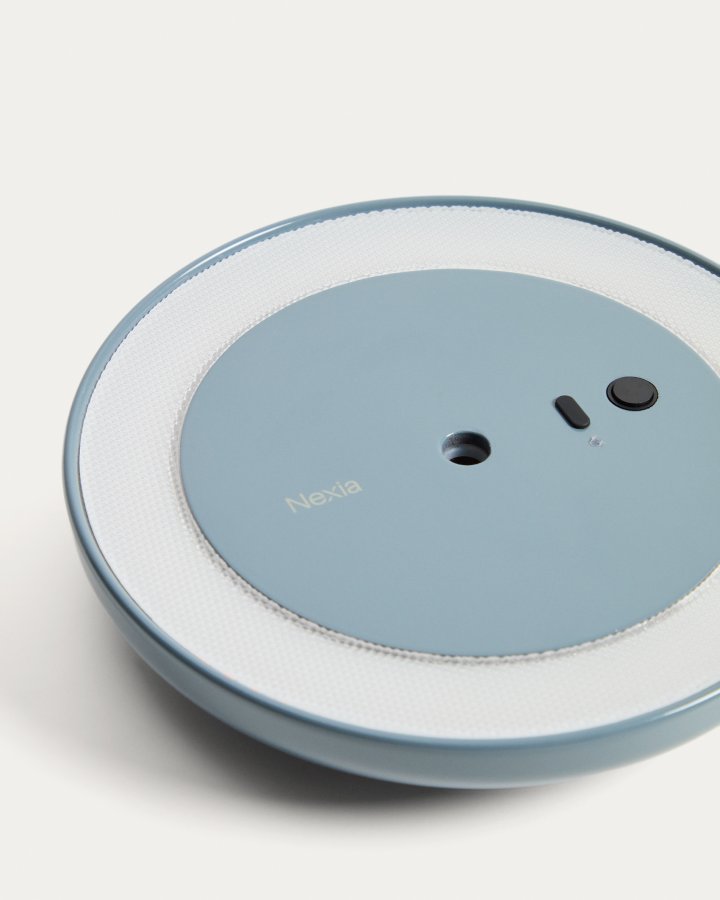 KAVE HOME Porte b�rbar loftlampe, genopladelig - bl� aluminium (�16)