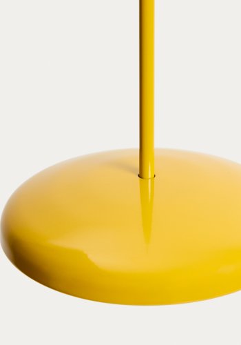 KAVE HOME Porte b�rbar loftlampe, genopladelig -gul aluminium (�16)