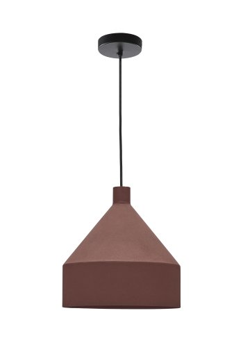 KAVE HOME Peralta taklampe, rund - terrakottametall (30)