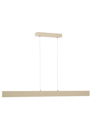 KAVE HOME Boadella taklampe i aluminium med beige lakkert overflate