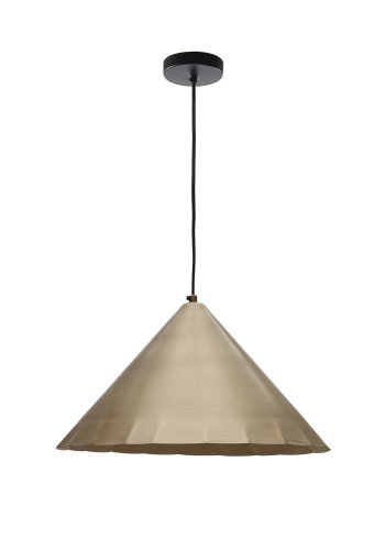 KAVE HOME Parlava taklampe, rund - messing metall (46)