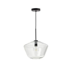 Mao loftlampe, rund - klar glas (�35)