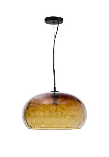 KAVE HOME Balma taklampe, kologisk - brunt glass (40)