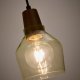 KAVE HOME Silex taklampe, rund - grnt glass og brun valntt finish (13)