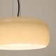 KAVE HOME Reig loftslampe, rund - lysegr� glas (�38)