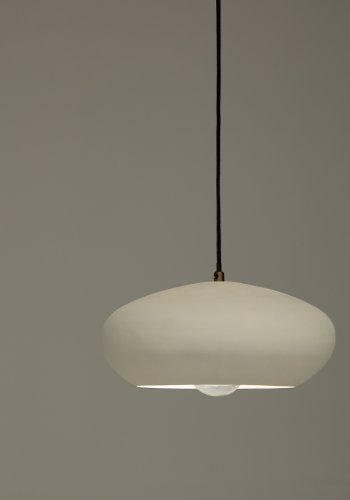 KAVE HOME Inda taklampe i metall i hvit utfrelse, 30 cm