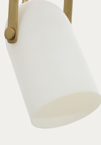 KAVE HOME Reisy taklampe laget av glasert glass, 14 cm