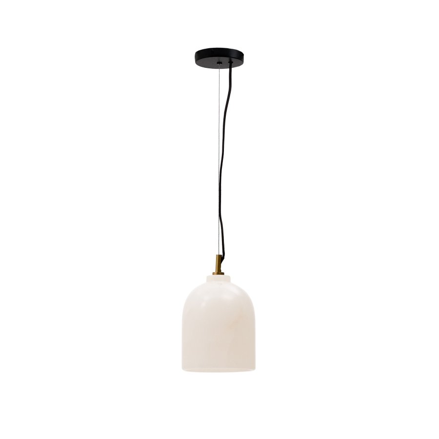KAVE HOME Shenli taklampe i alabaster, 15 cm