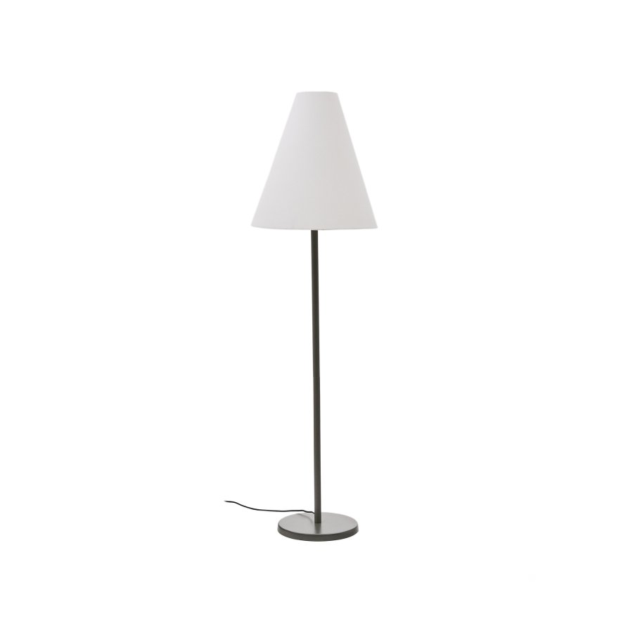 KAVE HOME Navat gulvlampe med metallbase i grnnmalt utfrelse