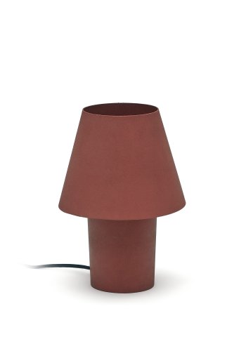 KAVE HOME Canapost bordlampe - terrakottametall