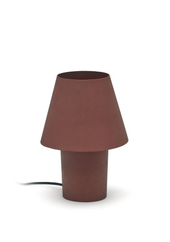 KAVE HOME Canapost bordlampe - terrakottametall