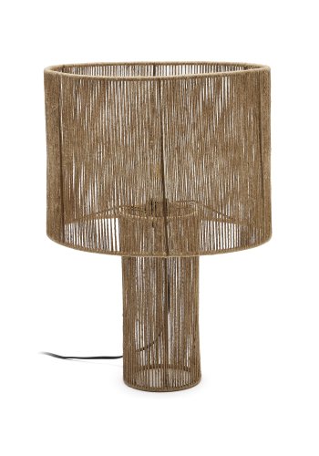 KAVE HOME Pontos bordlampe - naturlig jute