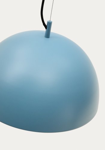 KAVE HOME Catlar taklampe i metall med blmalt finish  40 cm