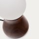 KAVE HOME Okeni bordlampe - glass og brun valntt finish