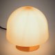 KAVE HOME Reig bordlampe, rund - oransje glass (20)