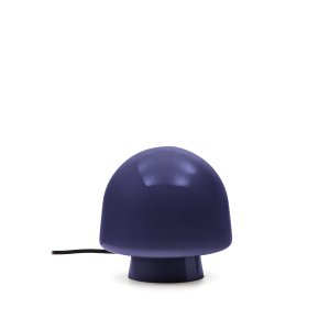 KAVE HOME Reig bordslampa, rund - bltt glas (20)