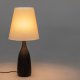 KAVE HOME Luvia bordlampe med trefot i svartmalt utfrelse