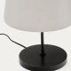 KAVE HOME Nefar bordlampe laget av glasert glass og sink