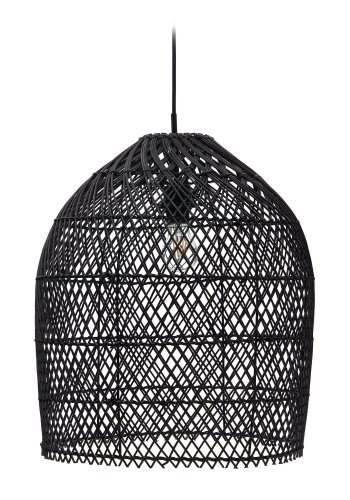KAVE HOME Domitila taklampeskjerm - sort rotting (44)