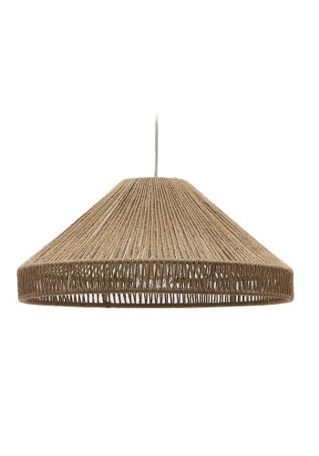 KAVE HOME Pontos taklampeskjerm, rund - naturlig jute (45)