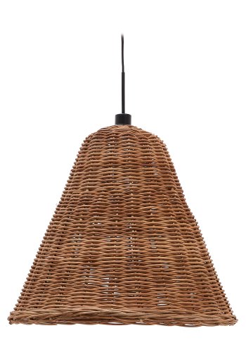 KAVE HOME Calvia loftlampesk�rm, rund - natur rattan (�60)