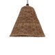 KAVE HOME Calvia loftlampesk�rm, rund - natur rattan (�60)