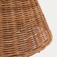 KAVE HOME Calvia loftlampesk�rm, rund - natur rattan (�60)