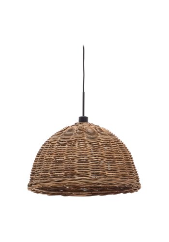 KAVE HOME Jornet taklampeskjerm, rund - naturlig rotting (50)