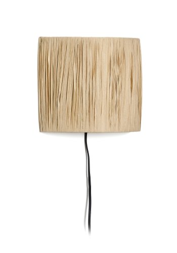 KAVE HOME Pulmi vegglampe - naturlig polyrattan/rotting