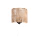 KAVE HOME Canar vegglampe laget av jute med naturlig overflate