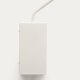 KAVE HOME Kally vegglampe, m. justerbar kabel og svingarm - beige metall