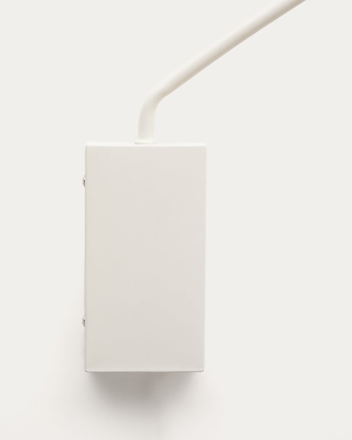 KAVE HOME Kally vegglampe, m. justerbar kabel og svingarm - beige metall