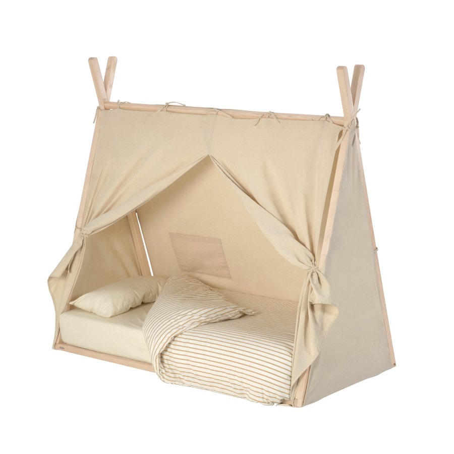 KAVE HOME Maralis tipi barneseng - naturlig ask (70x140)