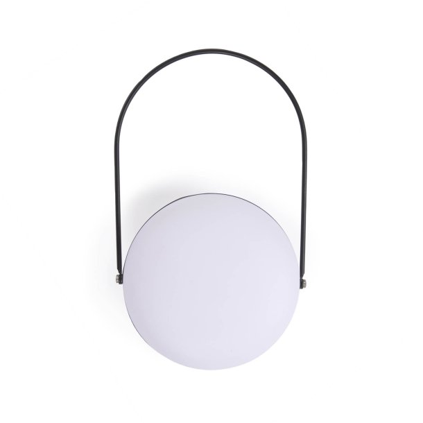 KAVE HOME Tea bordlampe - hvid polyethylen og sort jern