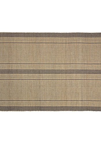 KAVE HOME Brunilda teppe - brun/svart sjgress/ull/bomull (160x230)