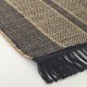 KAVE HOME Brunilda teppe - brunt/svart sjgress/ull/bomull (200x300)