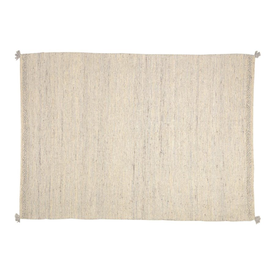 KAVE HOME Carime teppe - beige ull/bomull/polyester (160x230)