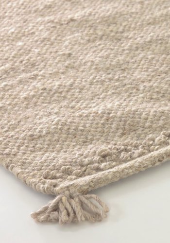 KAVE HOME Carime teppe - beige ull/bomull/polyester (160x230)