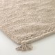 KAVE HOME Carime teppe - beige ull/bomull/polyester (160x230)