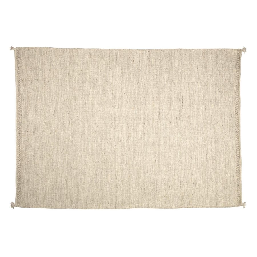 KAVE HOME Carime teppe - beige ull/bomull/polyester (200x300)
