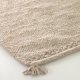KAVE HOME Carime teppe - beige ull/bomull/polyester (200x300)