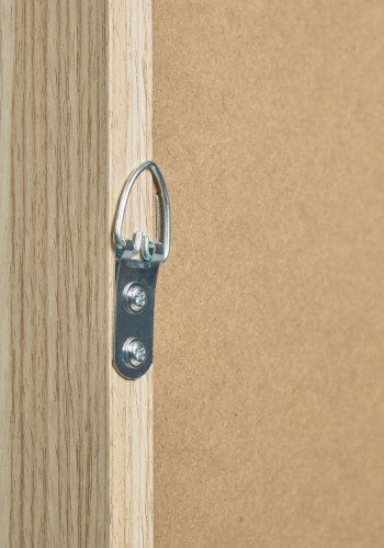 KAVE HOME Naira sirkulrt bilde - glass, beige og svart lerret, polystyren (90x60)