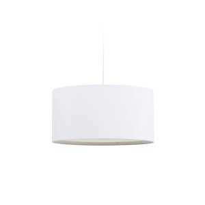 KAVE HOME Santana loftlampe, m. diffuse - hvid stof og PVC (40)